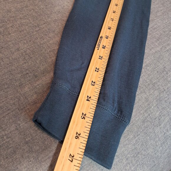 Scotch & Soda Long Sleeve Shirt Blue Amsterdam Logo - Picture 8 of 9